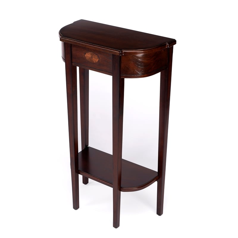 Butler Specialty Company Wendell Wood Narrow Console Table - Cherry