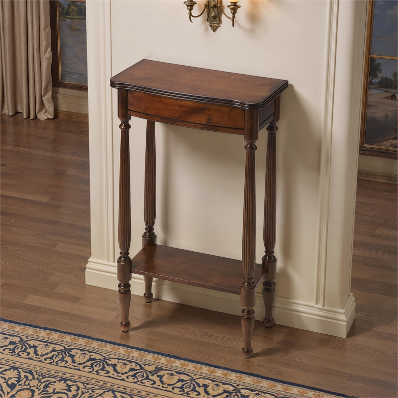 Butler Specialty Traditional Console Table In Antique Cherry