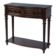 Butler Specialty Alexander 37&quotW Wood 1 Drawer Console Table- Cherry