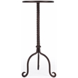 Butler Specialty Metalworks Round Pedestal Table In Aged Patina