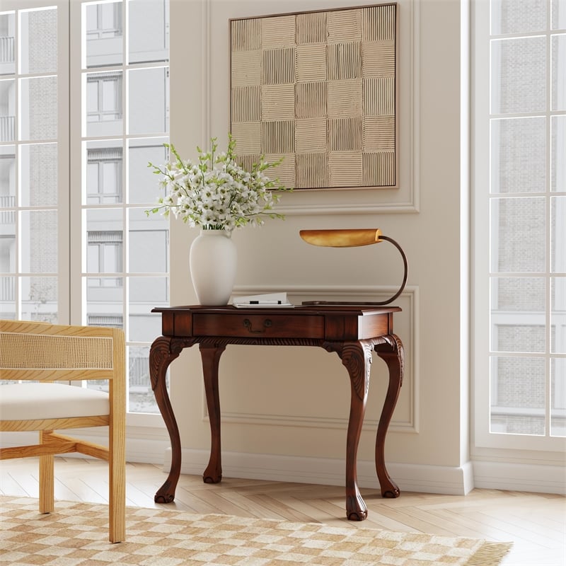 Butler Specialty Company Dupree Wood Writing Desk - Cherry Brown