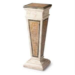 Butler Specialty Traditional Square Pedestal Stand In Heritage