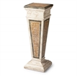 Butler Specialty Traditional Square Pedestal Stand In Heritage
