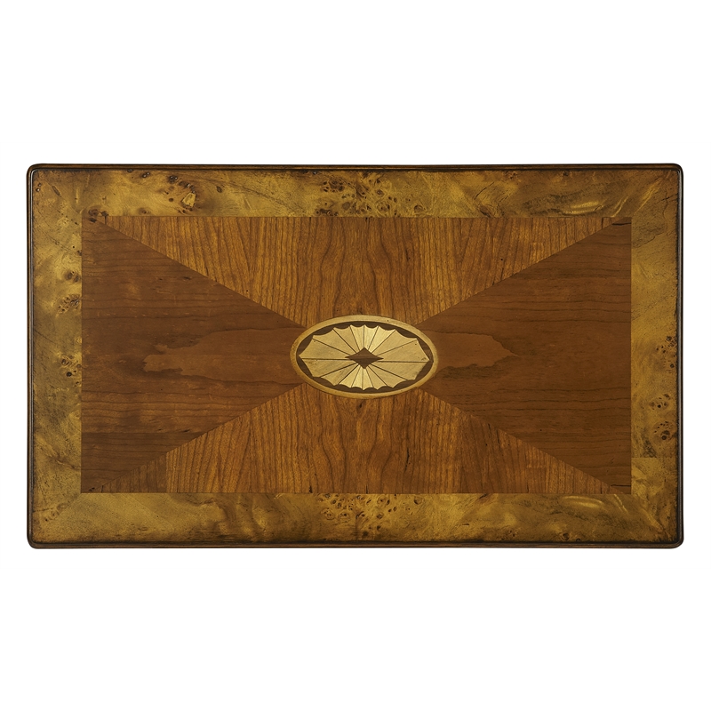 Butler Specialty Mobile Tray Table In Olive Ash Burl