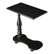 Butler Mabry Wood Mobile Tray Table In Black Licorice