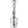 Butler Specialty Modern Expressions Glass Top Accent Table In Silver