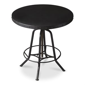 Butler Specialty Company Englewood Round 29&quotW Iron Metal Pub Table