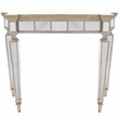Butler Specialty Masterpiece Mirrored Demilune Console Table In Pewter