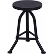 Butler Specialty Metalworks Adjustable Revolving Bar Stool In Black