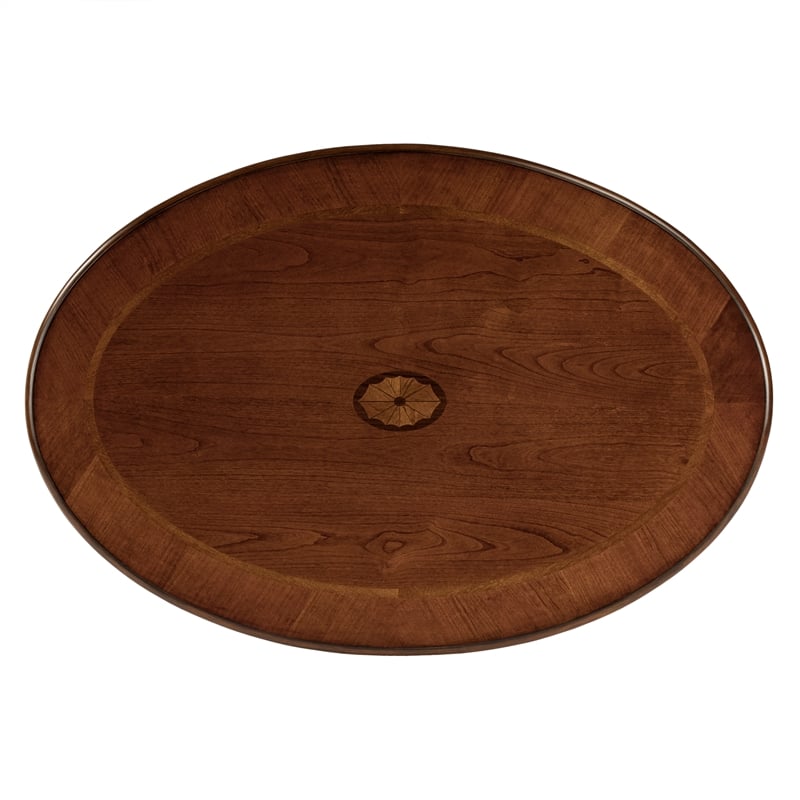 Butler Specialty Company Grace Oval Olive Ash 4 Legs Coffee Table