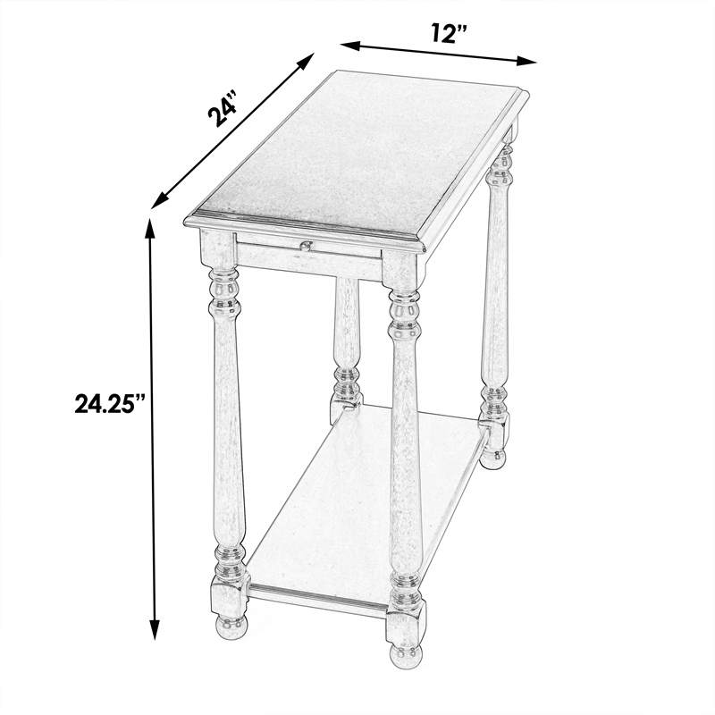 Butler Specialty Company Devane Wood Side Table - Black