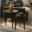 Butler Specialty Company Lacey Round Nest Of Tables In Cocoa