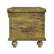 Butler Specialty Artifacts Mesa Carved Wood Trunk Coffee Table