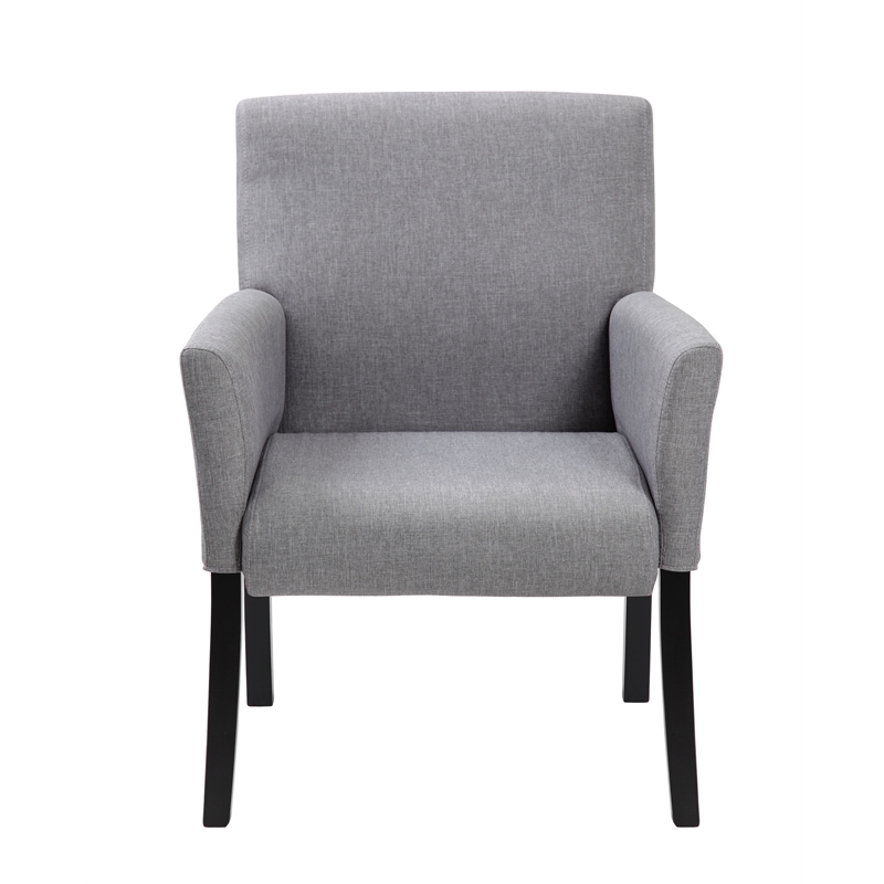 Boss Office Contemporary Guest Chair in Gray