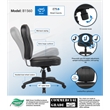 Boss Office Products Black Leather Task Chair