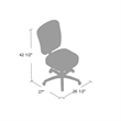 Boss Office Products Black Leather Task Chair