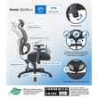Boss Multi-Function Mesh Task Chair with Headrest