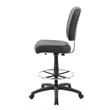 Boss Office Heavy Duty Wide Seat Drafting Stool without Arms