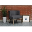 Boss Office Ava Accent Chair in Slate Grey