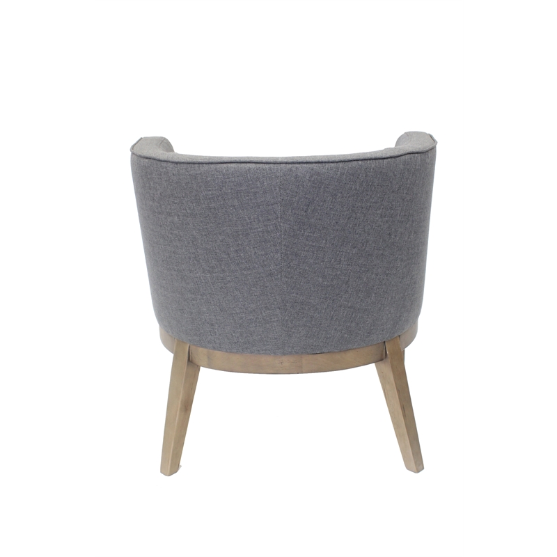 Boss Office Ava Accent Chair in Slate Grey