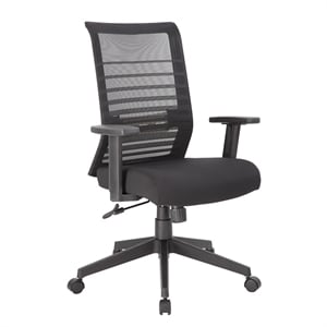 Boss Office Linear Mesh Adjustable Computer Desk Chair