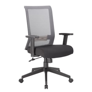 Boss Office Linear Mesh Adjustable Office Desk Chair