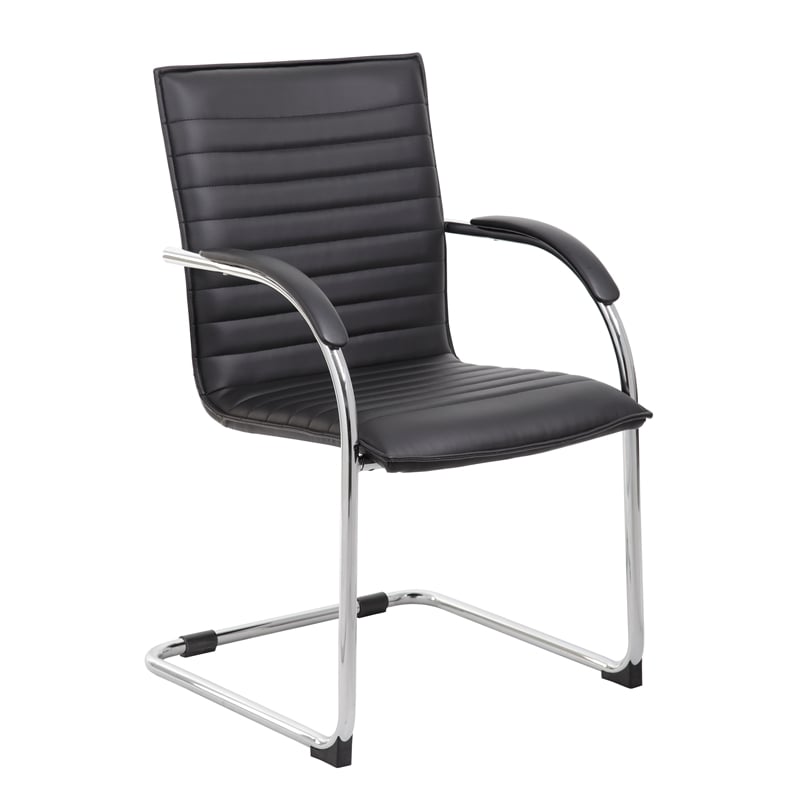Boss Office Chrome Frame Side Chair (2 Pack)