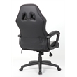 Boss Office Products LED High Back Vinyl Gaming Chair in Black