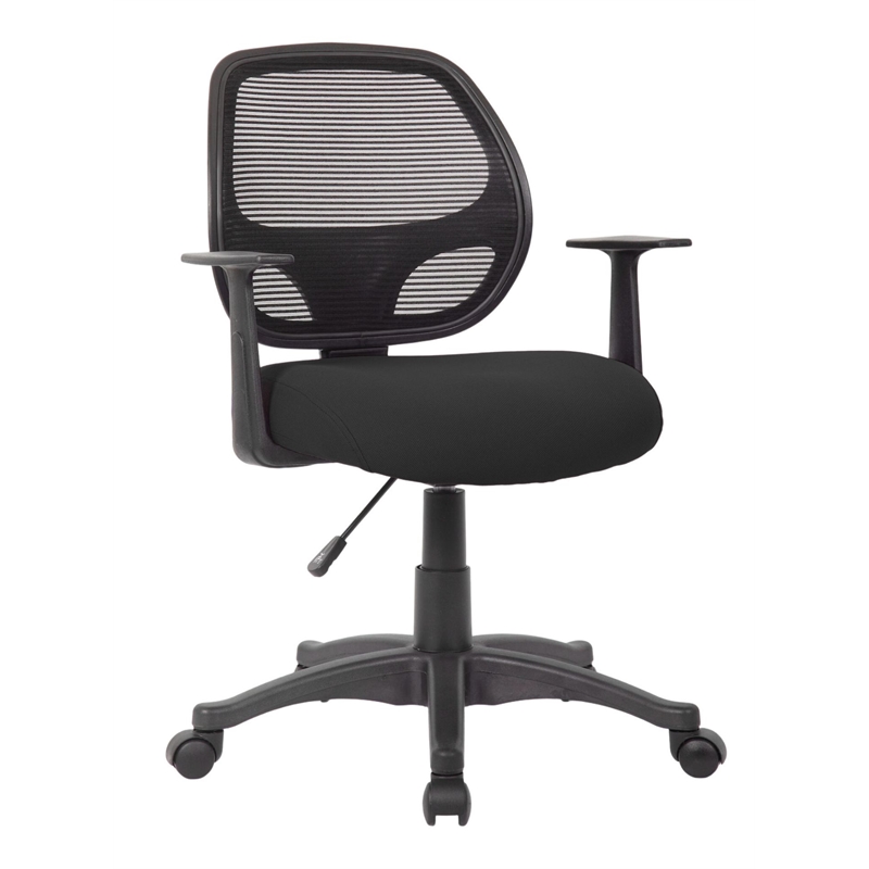 Boss Office Products Mesh Fabric Seat Cover in Black