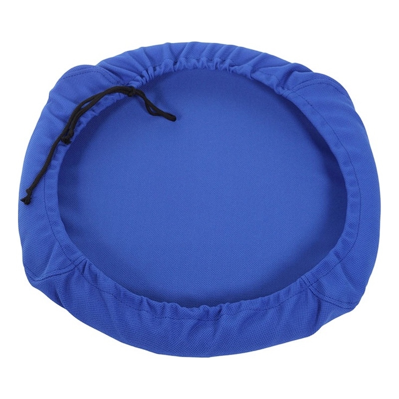 Boss Office Products Mesh Fabric Seat Cover in Blue