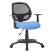 Boss Office Products Mesh Fabric Seat Cover in Light Blue