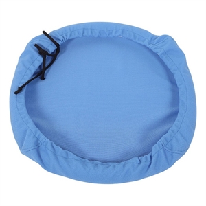Boss Office Products Mesh Fabric Seat Cover in Light Blue