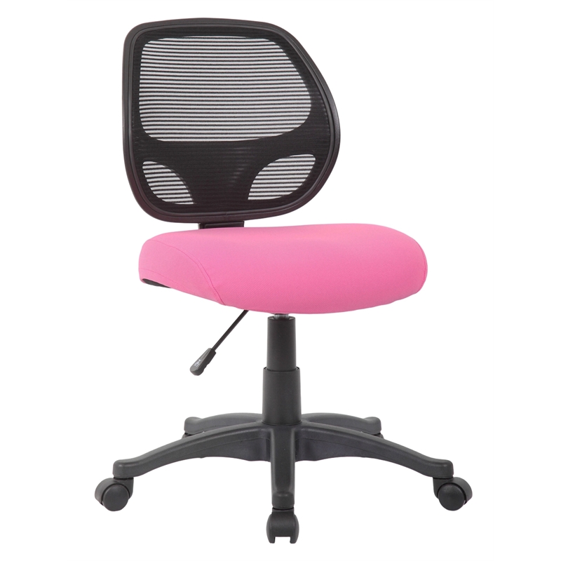 Boss Office Products Mesh Fabric Seat Cover in Pink