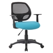 Boss Office Products Mesh Fabric Seat Cover in Aqua