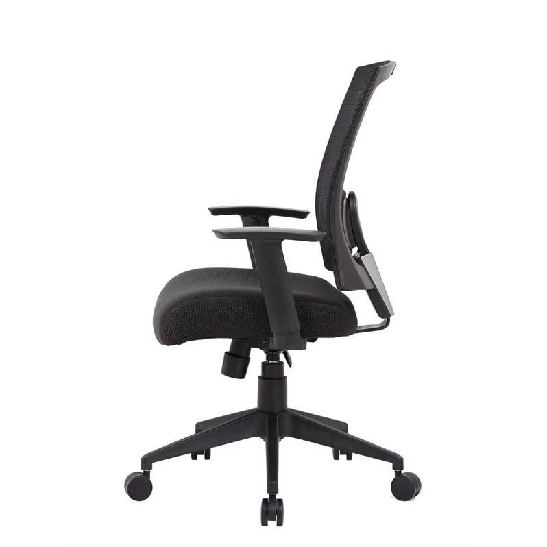 Boss Office Products Mesh Back Task Office Chair in Black