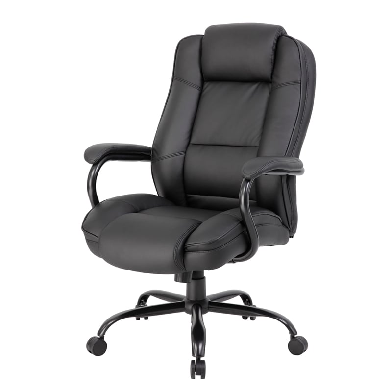 Boss Office Heavy Duty Executive Office Chair in Black