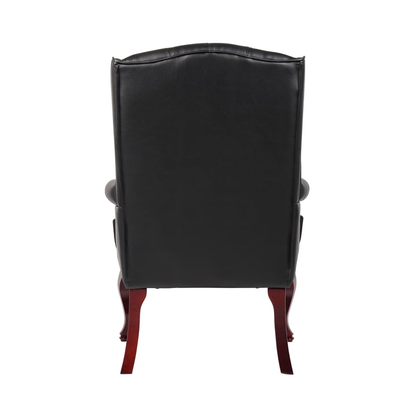 Boss Office Products Guest Office Accent Chair in Black