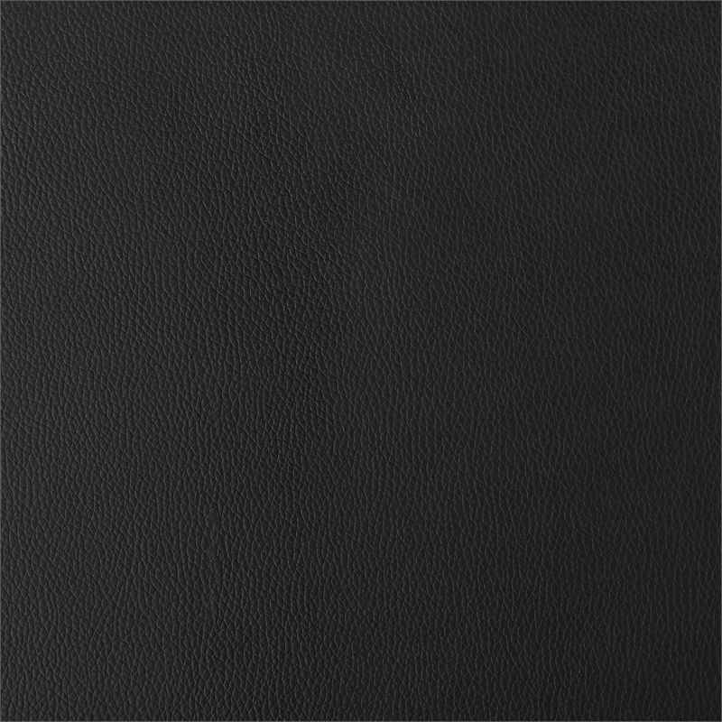 Armen Living Viper Contemporary Faux Leather Counter Stool in Black