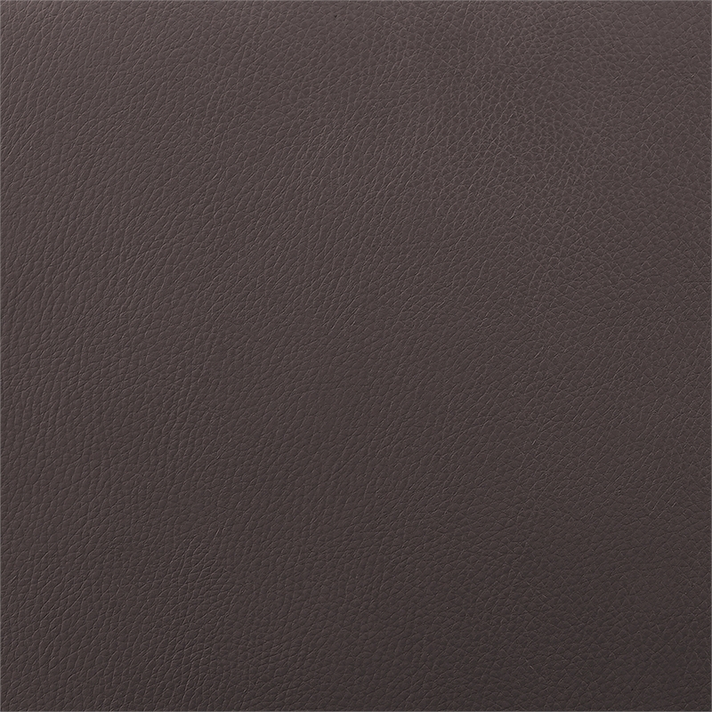 Armen Living Sonia Modern Faux Leather Counter Stool in Brown