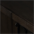 Armen Living Gatsby 2-Door Modern Wood & Metal Buffet Cabinet in Dark Gray/Oak