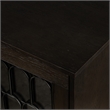 Armen Living Gatsby 2-Door Modern Wood & Metal Buffet Cabinet in Dark Gray/Oak