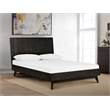 Armen Living Baly 3-Piece Modern Wood Queen Bedroom Set in Brushed Brown