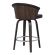 Armen Living Ashley Modern Faux Leather 30