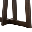 Armen Living Elodie Rectangle Modern Stone Console Table in Gray/Oak