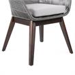 Tutti Frutti Indoor Outdoor Dining Chair in Dark Eucalyptus Wood