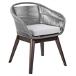 Tutti Frutti Indoor Outdoor Dining Chair in Dark Eucalyptus Wood