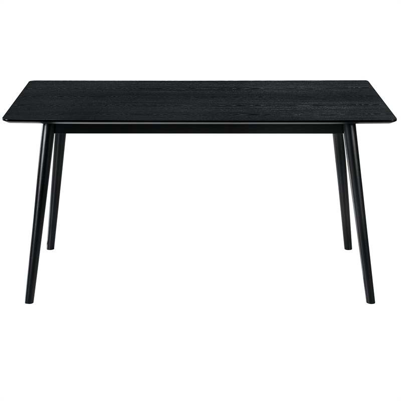 Armen Living Westmont and Talulah 5-Piece Modern Wood Dining Set in Gray/Black