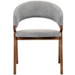 Armen Living Westmont and Talulah 5-Piece Modern Wood Dining Set in Gray/Brown