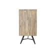 Armen Living Bridges 6-Drawer Modern Wood Dresser in Natural/Gray