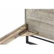 Armen Living Peridot Modern Wood Queen Platform Bed Frame in Natural
